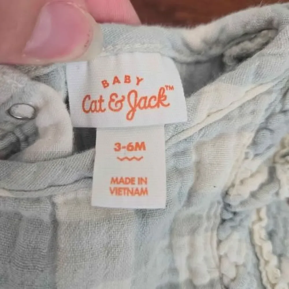 6 Month Cat & Jack Gauzy Playsuit